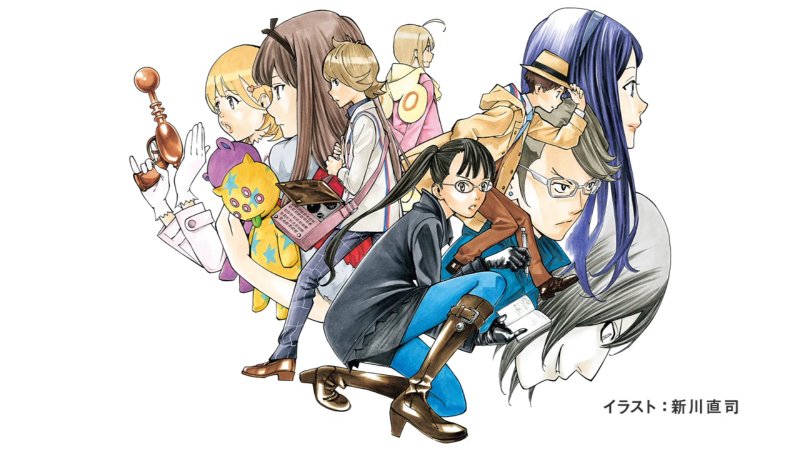 End card by Naoshi Arakawa (mangaka of Your Lie in April)